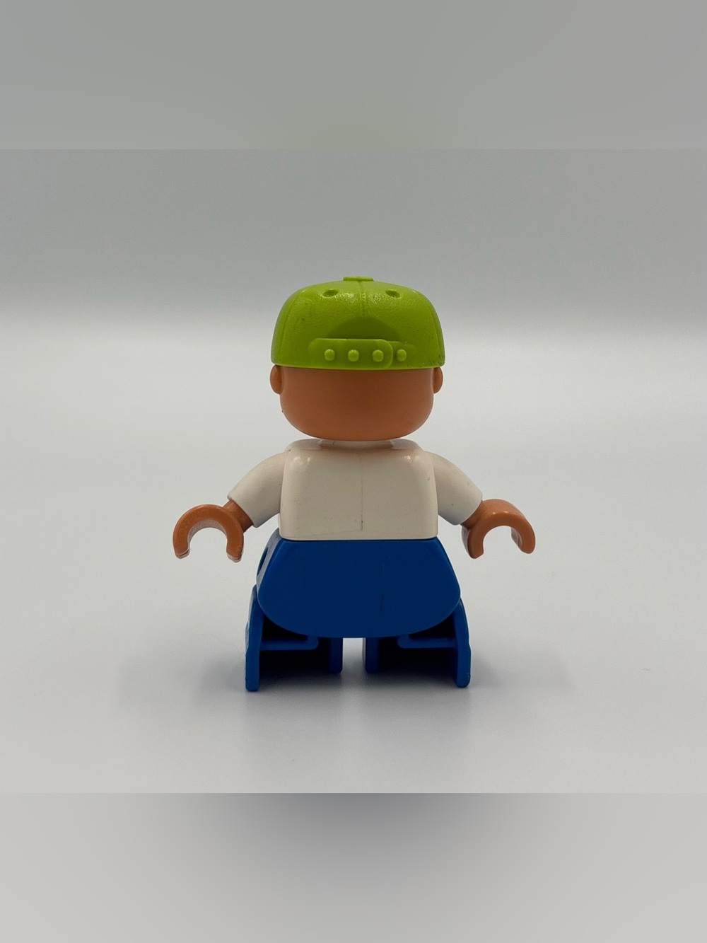 RARE Retro Lego Duplo Toy Lot- Blonde Girl Green Hat Boy Car Shirt Boy Figures - Picture 4 of 13